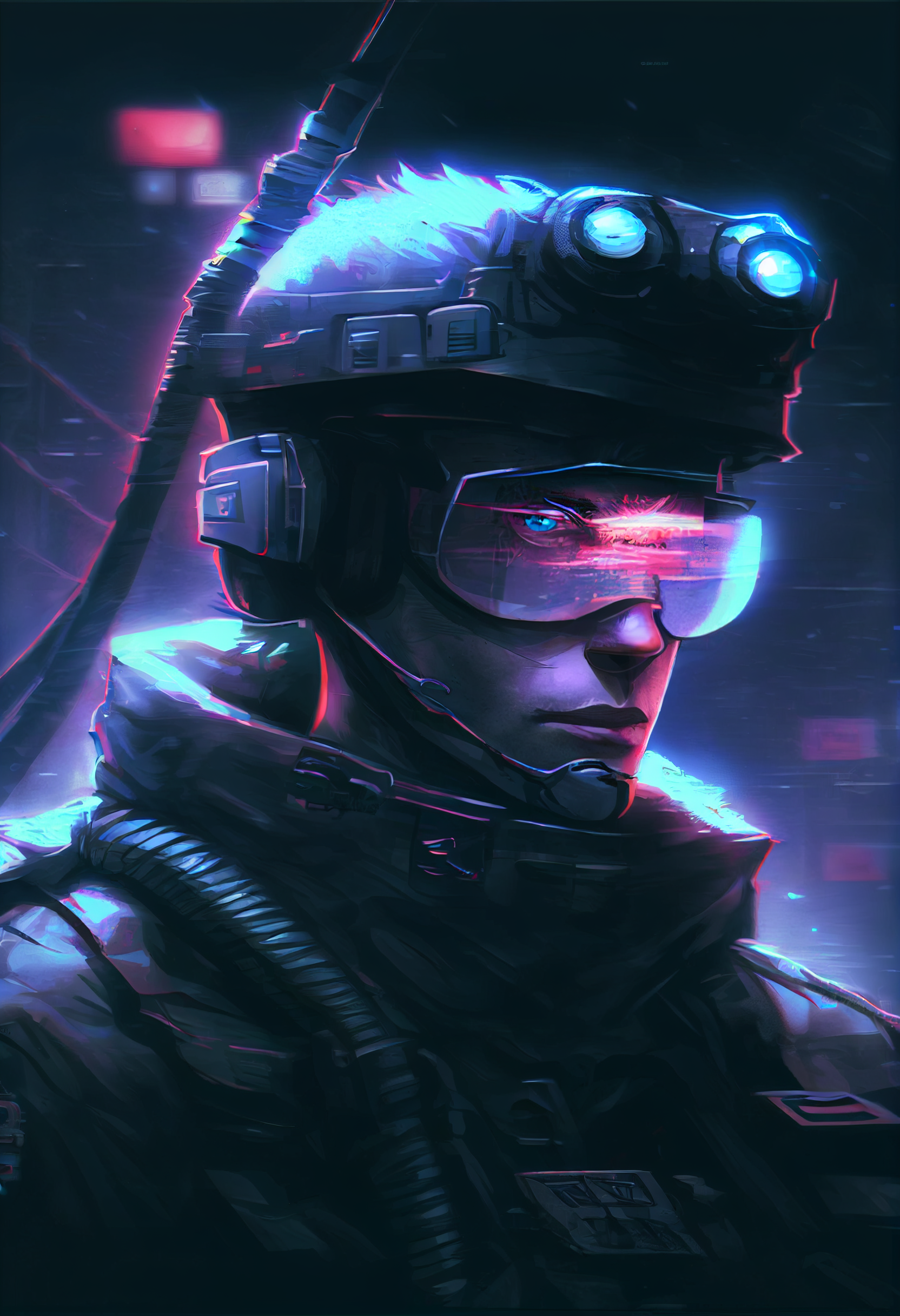 Cyberpunk man v2